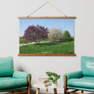 Beautiful Landscape with Trees  Hanging Tapestry