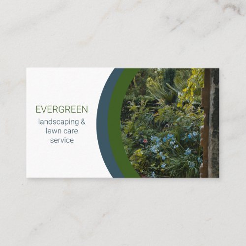 Beautiful Landscaping Photo Business Card