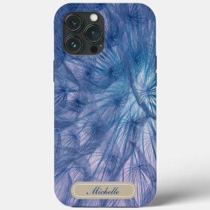 Beautiful Large Wispy Blue Dandelion iPhone 13 Pro Max Case