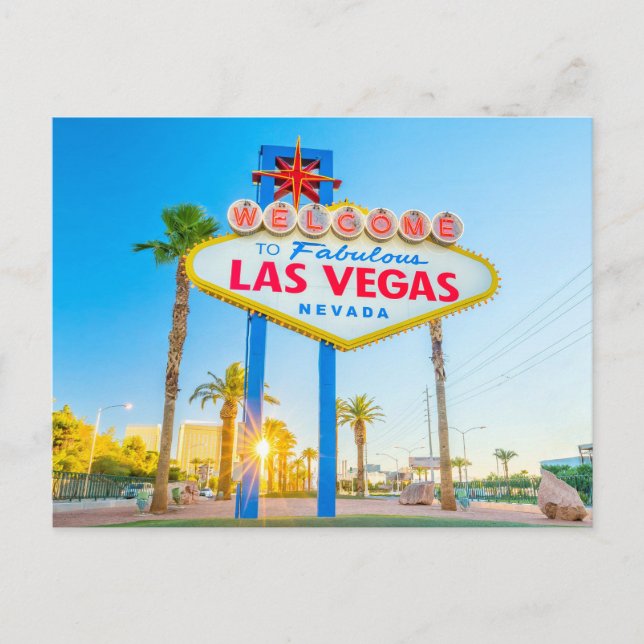 Beautiful Las Vegas, Nevada, USA Postcard (Front)