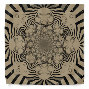 Beautiful Latest Amazing Africa Zebra Print Design Bandana