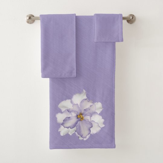 Beautiful Lavender Bath Towel Set