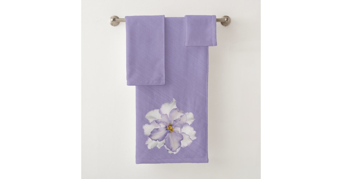 Beautiful Lavender Bath Towel Set Zazzle