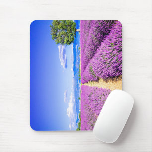 Beautiful lavender field in Provence Mouse Pad