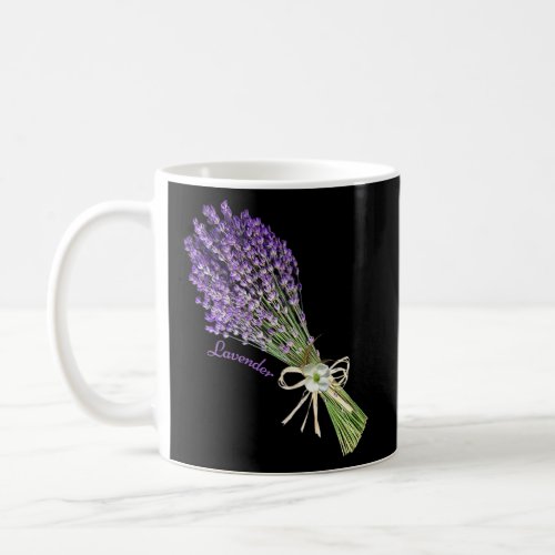 Beautiful Lavender Flowers Lavender Botanical  Coffee Mug