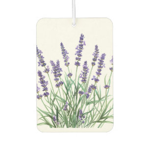 Beautiful Lavender Garden Flower Floral Air Freshener