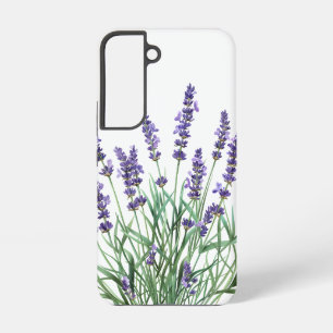 Beautiful Lavender Garden Flower Floral Samsung Galaxy S22 Case