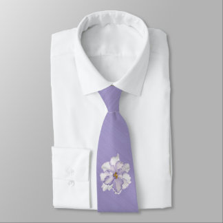 Beautiful Lavender Orchid Tie