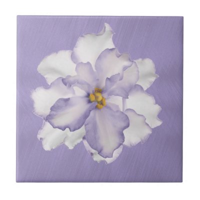 Beautiful Lavender Orchid Tile