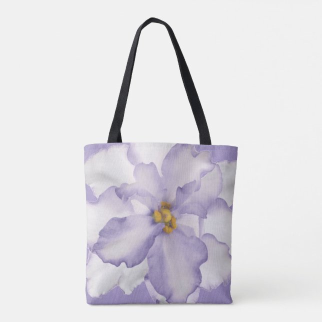 Beautiful Lavender Orchid Tote Bag (Back)