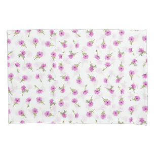 Beautiful Lavender Purple Daisy Flower Design Pillow Case