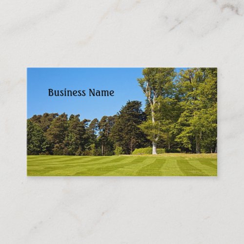 Beautiful Lawn Business Card