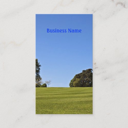 Beautiful Lawn Business Card Templates