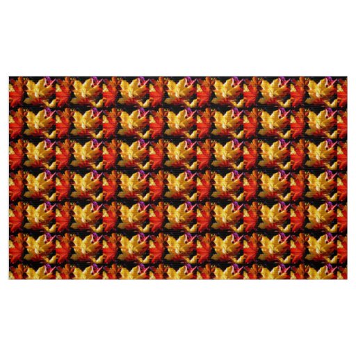 Beautiful leaves fabric