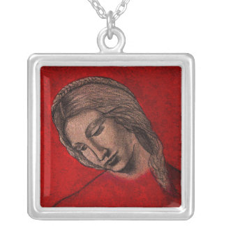 Beautiful Leda Silver Plated Necklace