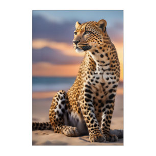 Beautiful Leopard Acrylic Print