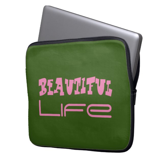 Beautiful Life Electronics Bag (Front Left)