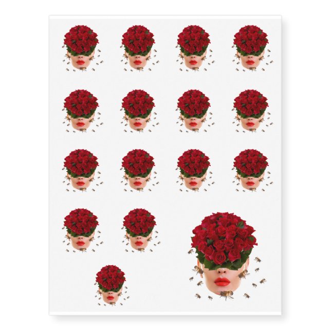 Beautiful life temporary tattoos (Front)