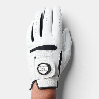 Beautiful Life With My Beautiful Wife Golf Glove