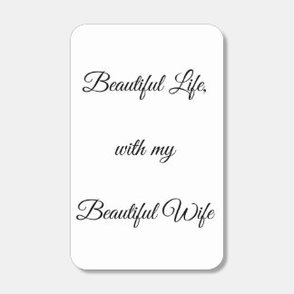 Beautiful Life With My Beautiful Wife Matchboxes