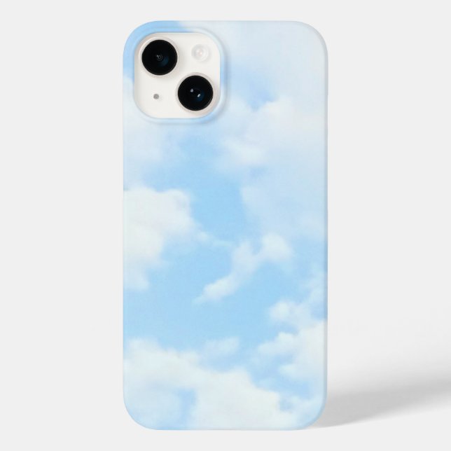 Beautiful Light Blue Case-Mate iPhone Case (Back)