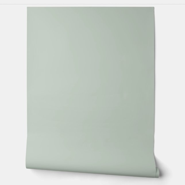 beautiful light green solid color /pattern wallpaper  (Unrolling)