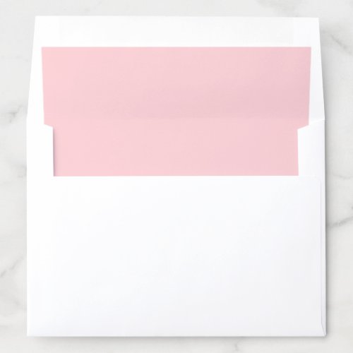 Beautiful Light Pink Colored Envelope Liner