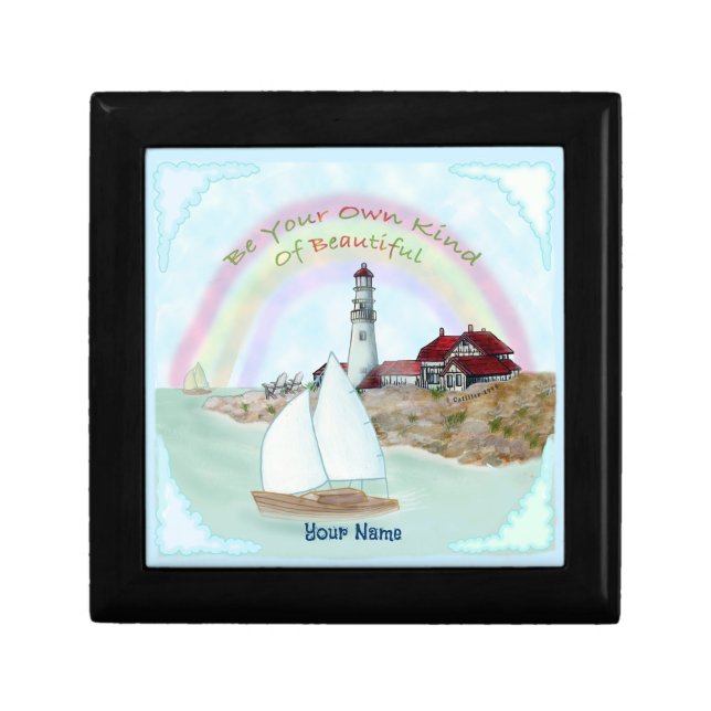 Beautiful Lighthouse  Gift Box (Front)