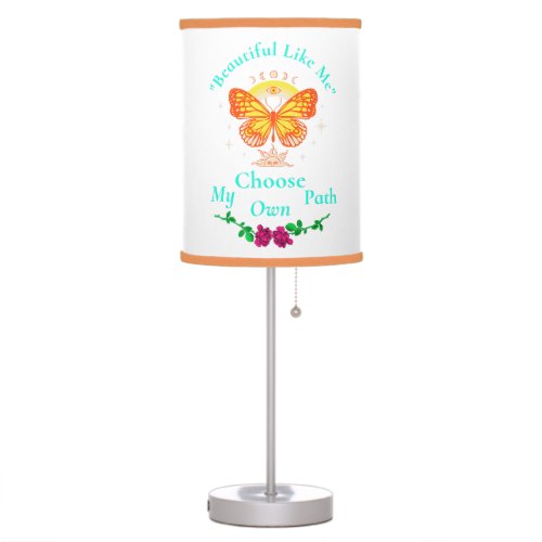 Beautiful like me choose my own path table lamp