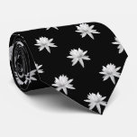 Beautiful Lily Lotus Art Cool Trendy Unique Neck Tie