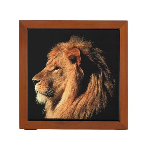 Beautiful Lion Desk Organizer