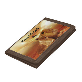 Beautiful Lion Pair Wallet