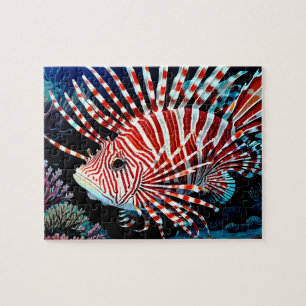 Beautiful lionfish jigsaw puzzle