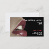 Beautiful Lips Business Card (Front/Back)