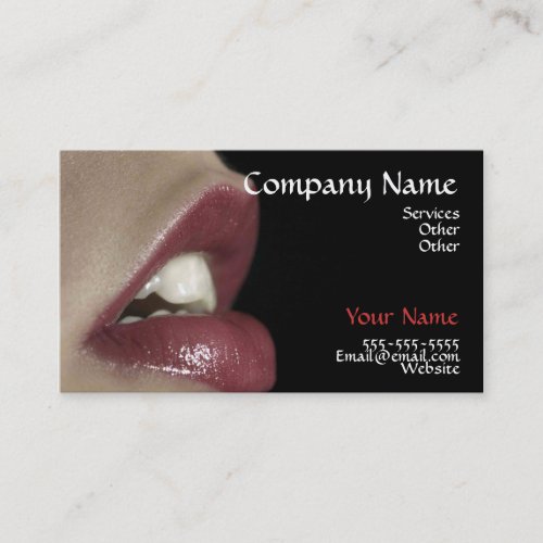 Beautiful Lips Business Card