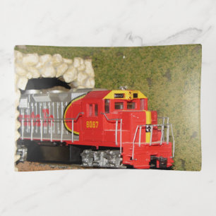 Beautiful Locomotive Trinket Tray