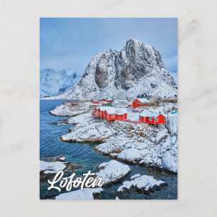 Beautiful Lofoten, Norway Postcard