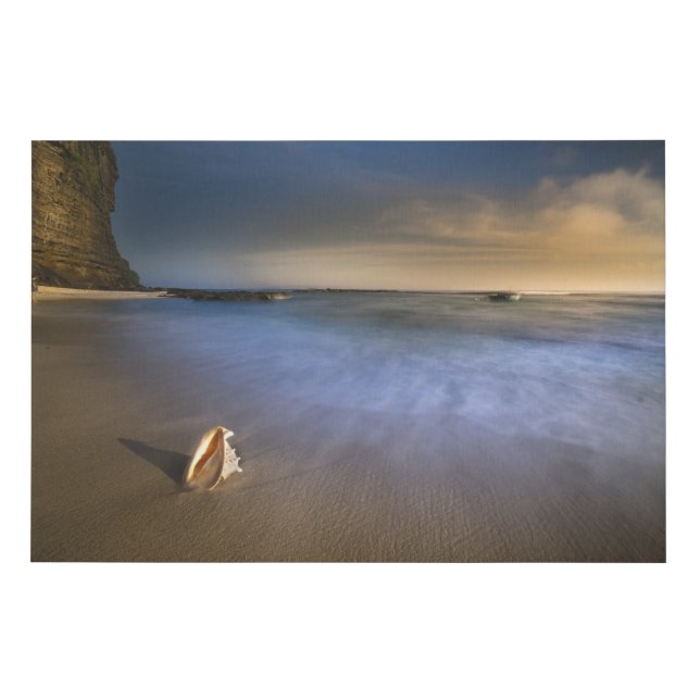 Beautiful Long Exposure Ocean Landscape Canvas (Front)