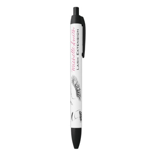 Beautiful long eyelashes Lash Extension Black Ink Pen