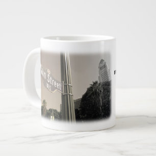 Beautiful Los Angeles Jumbo Mug! Giant Coffee Mug