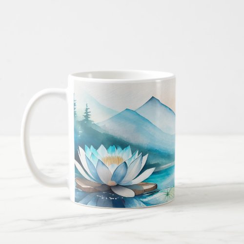 Beautiful Lotus flowers mug