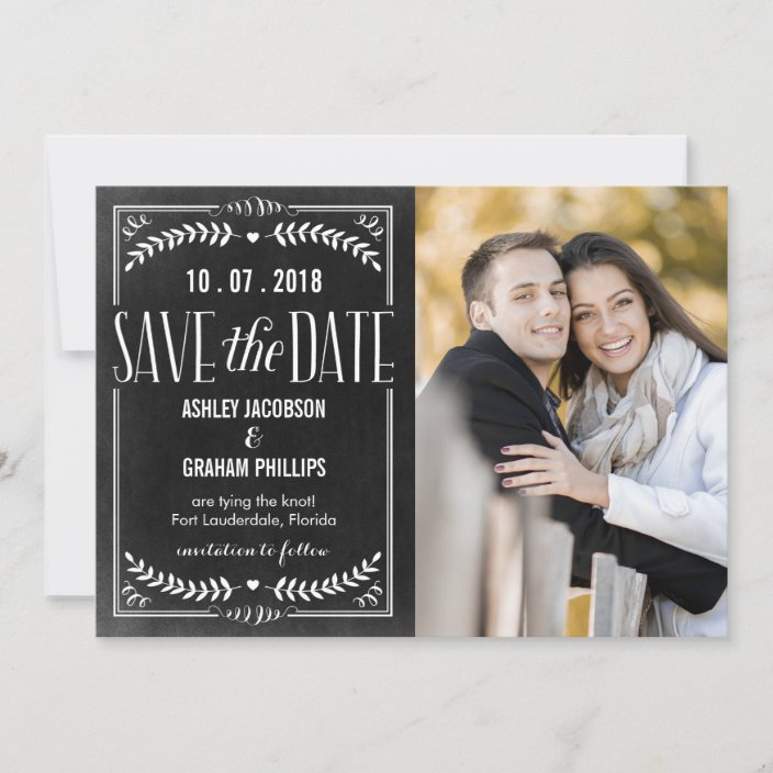 Beautiful Love Save The Date Card | Zazzle.com