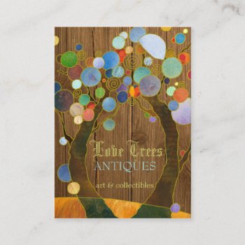 Beautiful Love Trees Antique Shop Business Cards by daphne1024 at Zazzle