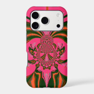 Beautiful Lovely African Hot Pink Red Golden Green iPhone 17 Pro Case