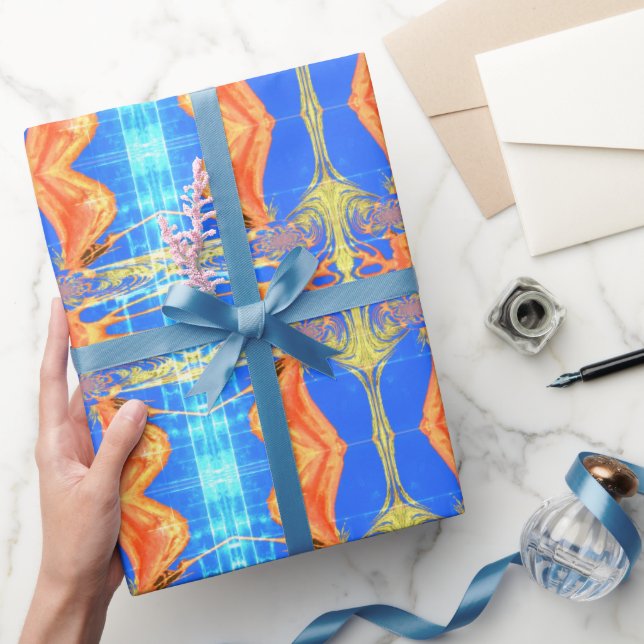 Beautiful Lovely African Tribal Print vector art  Wrapping Paper (Gifting)