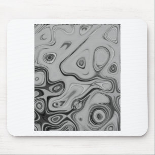 Beautiful Lovely Ash Gray Texture Color Art Print Mouse Pad
