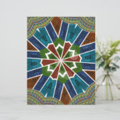 Beautiful lovely Asia Trendy Sari Abstract Pattern (Standing Front)