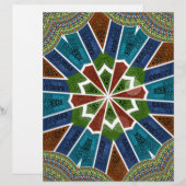 Beautiful lovely Asia Trendy Sari Abstract Pattern (Front/Back)