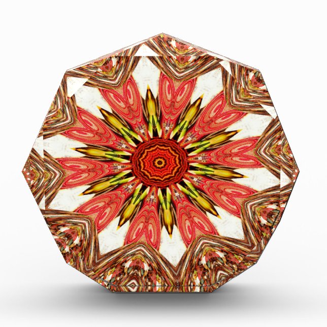 Beautiful Lovely Asian  traditional edgy pattern Award (Front)