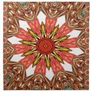 Beautiful Lovely Asian traditional edgy pattern Cloth Napkin